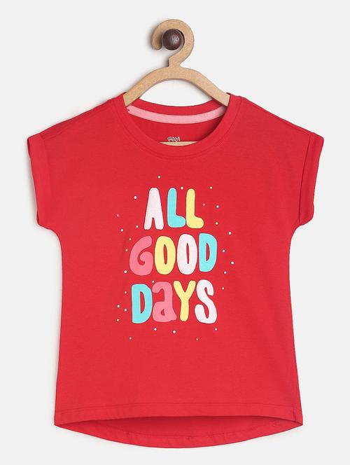 girls round neck top - 19945751 - Very Small Image - 1