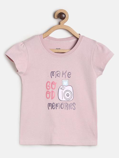 girls round neck top - 19945761 - Very Small Image - 1