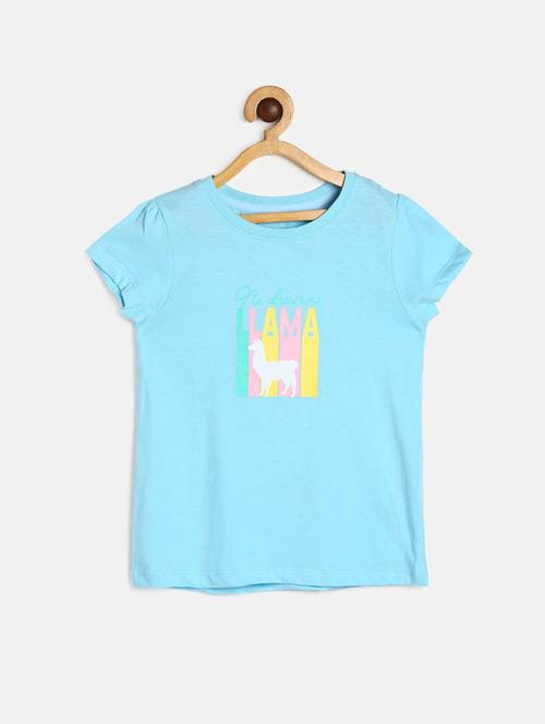 girls round neck top - 19945787 - Very Small Image - 1
