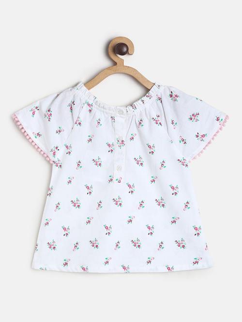 girls round neck top - 19945799 - Very Small Image - 1