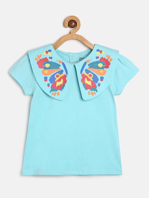 girls round neck top - 19945876 - Very Small Image - 1