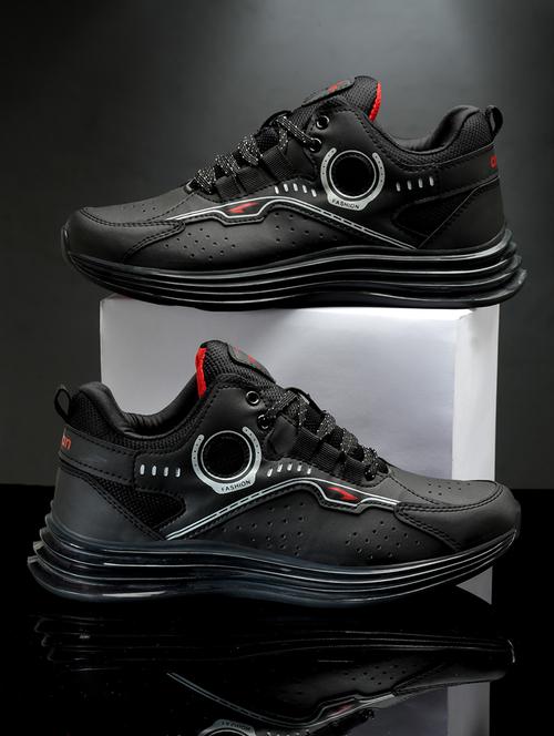 red lace up sneaker - 19946828 - Very Small Image - 1