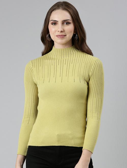 women's straight high neck top - 19948433 - Very Small Image - 1