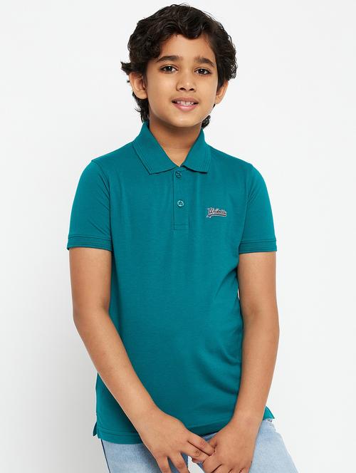 boys polo neck solid polo t-shirt  - 19948975 - Very Small Image - 1