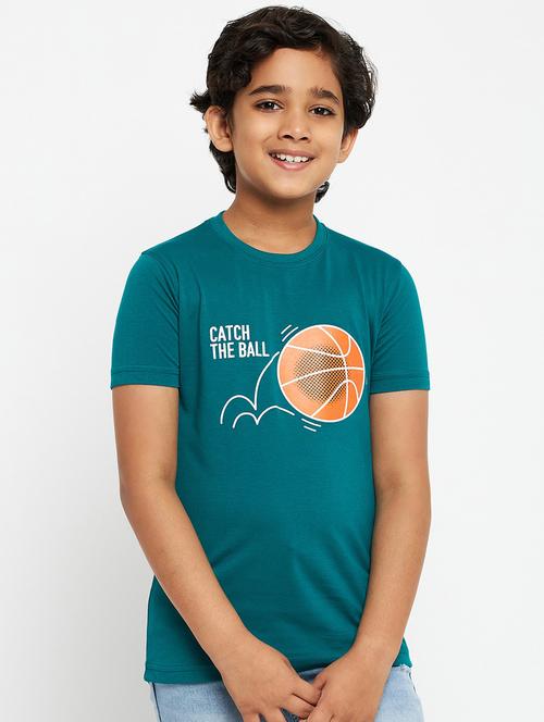 boys round neck printed t-shirt - 19949004 - Very Small Image - 1