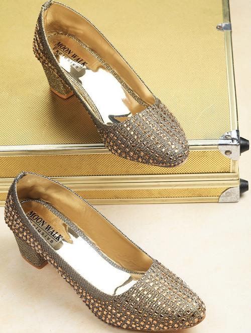 grey slip on pump heel - 19951667 - Very Small Image - 1