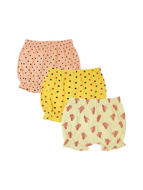 girls printed bloomers combo - 19952268 - Very Small Image - 1