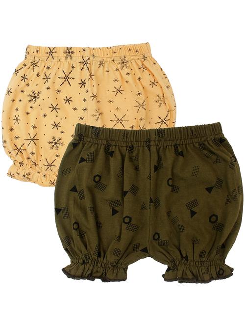 girls printed bloomers combo - 19952659 - Very Small Image - 1