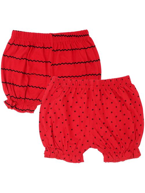 girls printed bloomers combo - 19952672 - Very Small Image - 1
