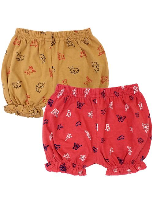 girls printed bloomers combo - 19952683 - Very Small Image - 1