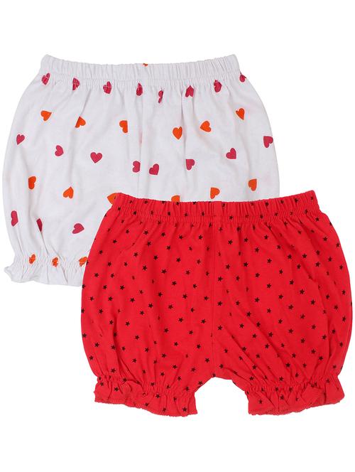 girls printed bloomers combo - 19952699 - Very Small Image - 1