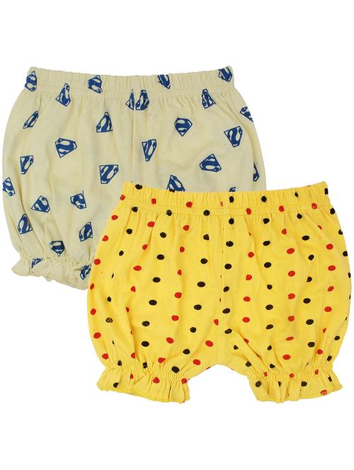girls printed bloomers combo - 19952734 - Very Small Image - 1