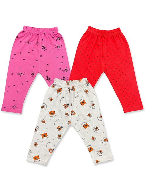 girls printed nightwear pyjama set combo - 19953655 - Very Small Image - 1