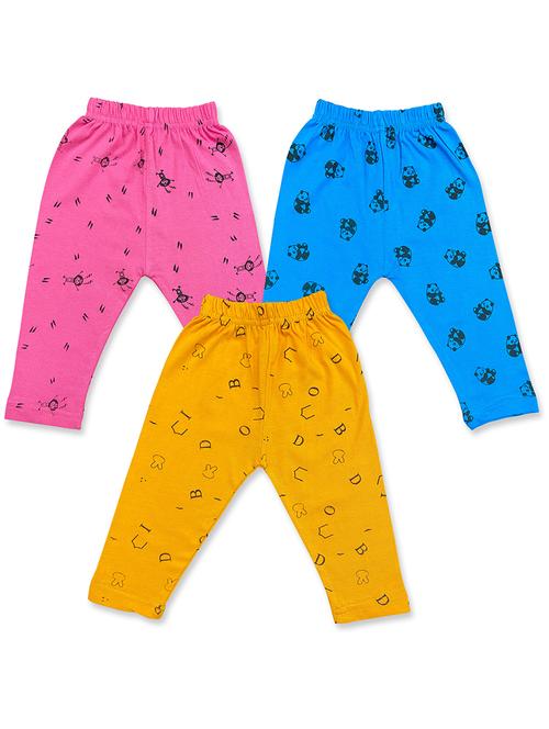 girls printed nightwear pyjama set combo - 19953668 - Very Small Image - 1