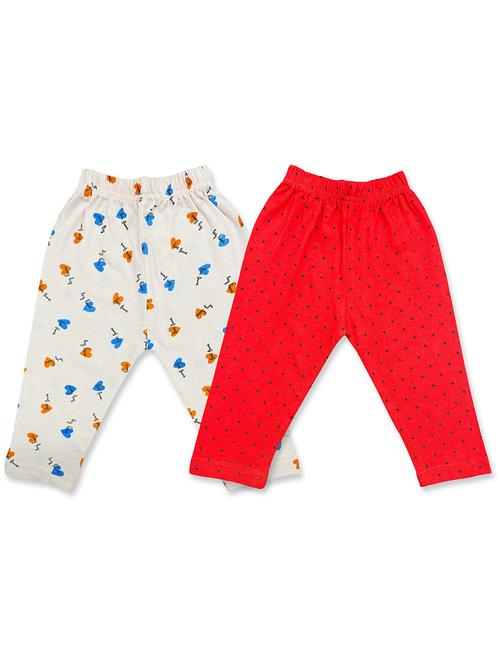 girls printed nightwear pyjama set combo - 19953717 - Very Small Image - 1