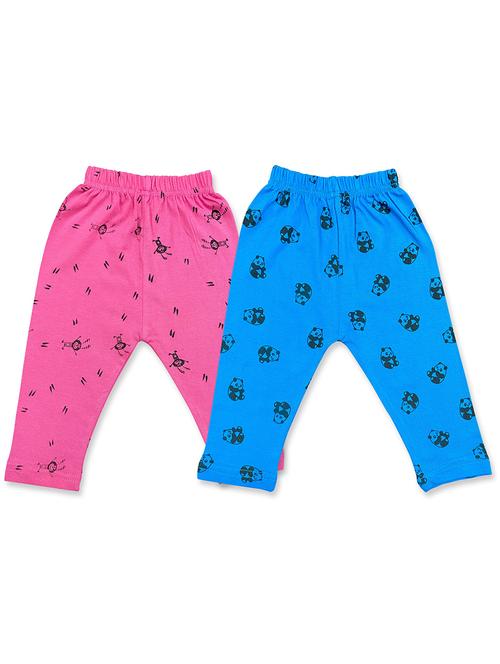 girls printed nightwear pyjama set combo - 19953730 - Very Small Image - 1