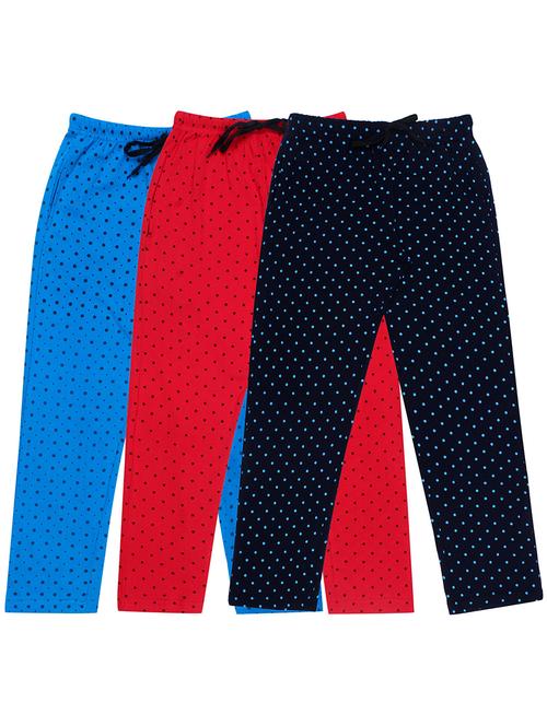 girls printed nightwear pyjama set combo - 19953756 - Very Small Image - 1