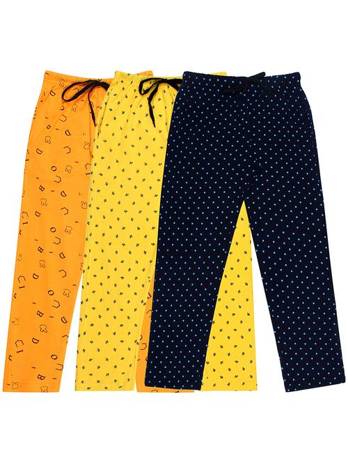 girls printed nightwear pyjama set combo - 19953778 - Very Small Image - 1