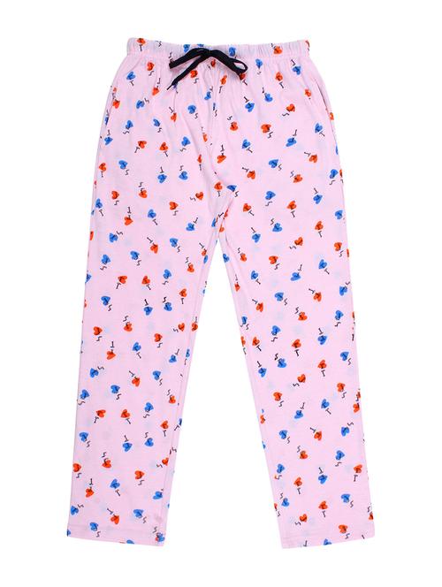 girls mid rise printed nightwear pyjama  - 19953839 - Very Small Image - 1