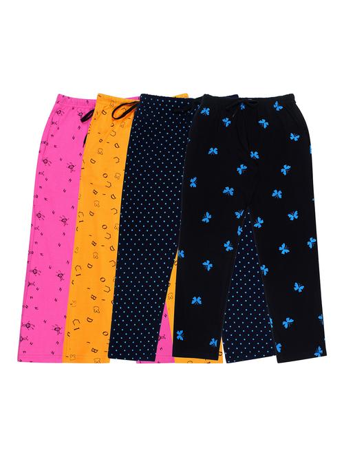 girls printed cotton pyjama combo - 19955961 - Very Small Image - 1