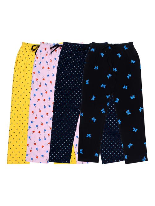 girls printed cotton pyjama combo - 19955970 - Very Small Image - 1