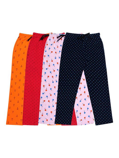 girls printed cotton pyjama combo - 19955991 - Very Small Image - 1