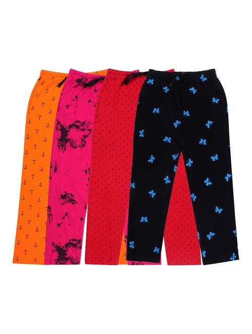 girls printed cotton pyjama combo - 19956001 - Very Small Image - 1