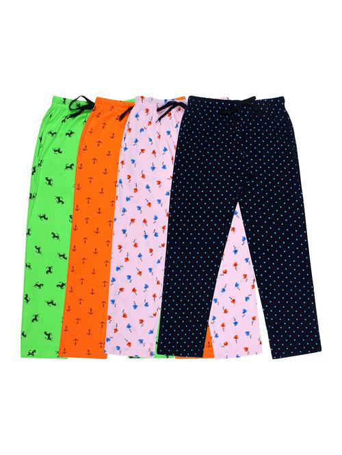 girls printed cotton pyjama combo - 19956027 - Very Small Image - 1