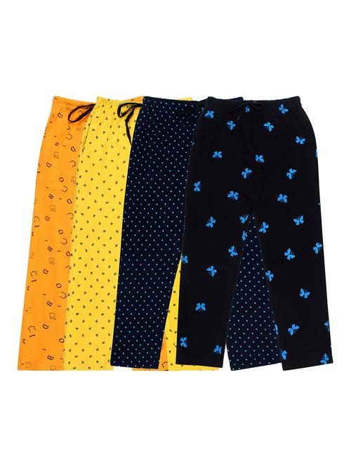 girls printed cotton pyjama combo - 19956041 - Very Small Image - 1