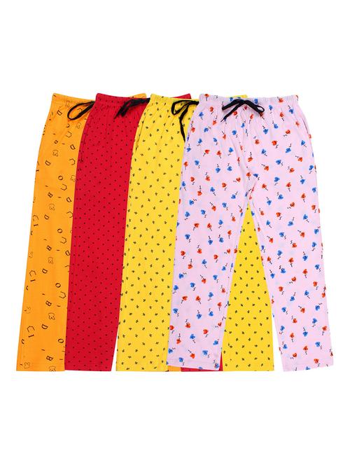 girls printed cotton pyjama combo - 19956049 - Very Small Image - 1