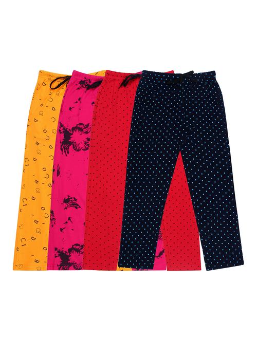 girls printed cotton pyjama combo - 19956057 - Very Small Image - 1