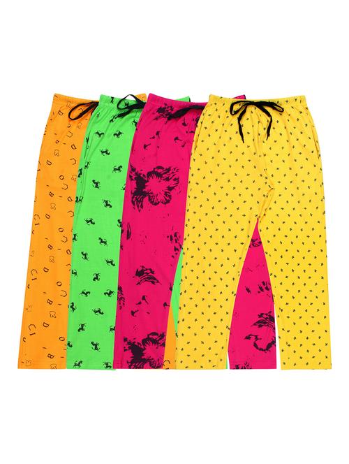 girls printed cotton pyjama combo - 19956088 - Very Small Image - 1