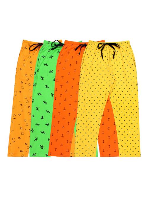 girls printed cotton pyjama combo - 19956093 - Very Small Image - 1