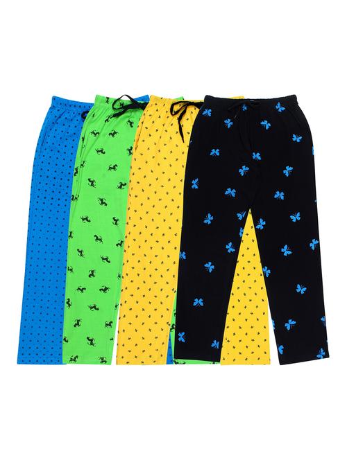 girls printed cotton pyjama combo - 19956118 - Very Small Image - 1