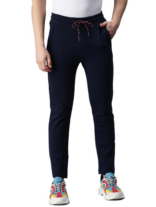 mid rise solid ankle length track pant - 19957780 - Very Small Image - 1