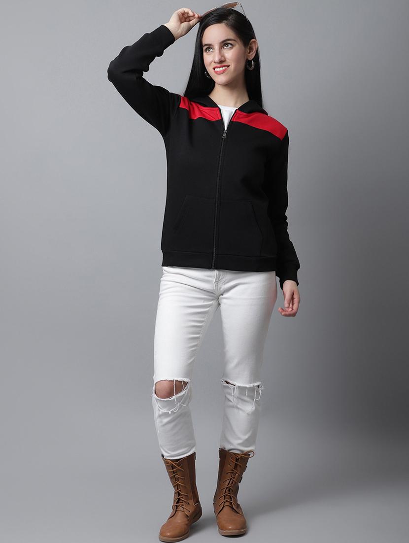 women's color block sweatshirt - 19959753 - Zoom Image - 4
