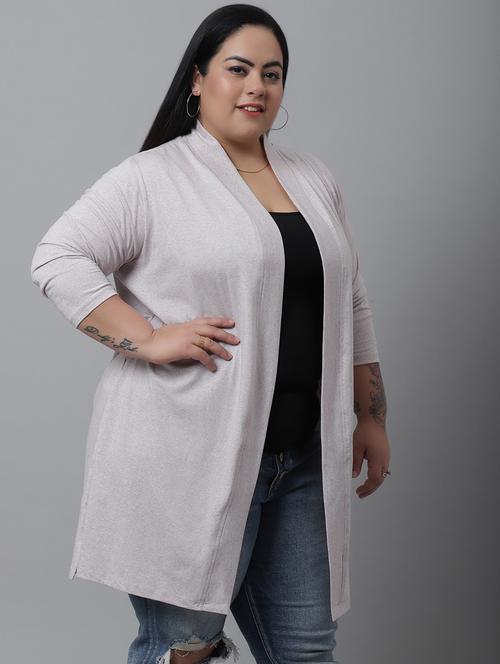 beige cotton shrug - 19959941 - Very Small Image - 1