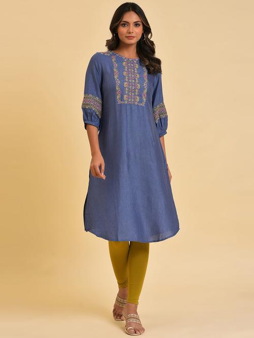 women's a-line kurta - 19960204 - Very Small Image - 1