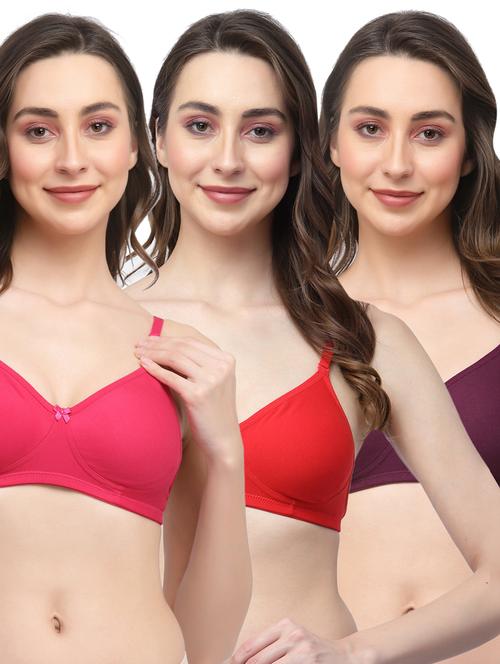 multi colored hosiery tshirt bra - 19960444 - Very Small Image - 1