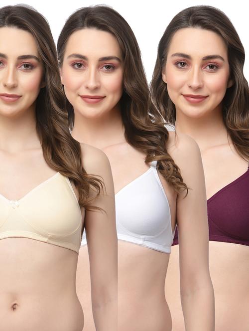 multi colored hosiery tshirt bra - 19960448 - Very Small Image - 1