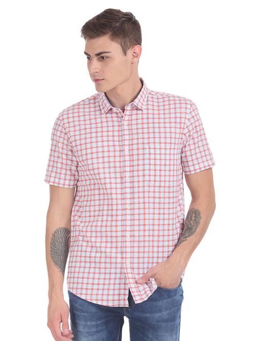 white cotton casual shirt - 19961183 - Very Small Image - 1