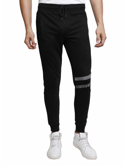 solid cotton full length track pant - 19961693 - Very Small Image - 1