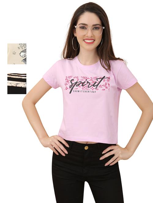 women's t-shirt combo - 19966323 - Very Small Image - 1