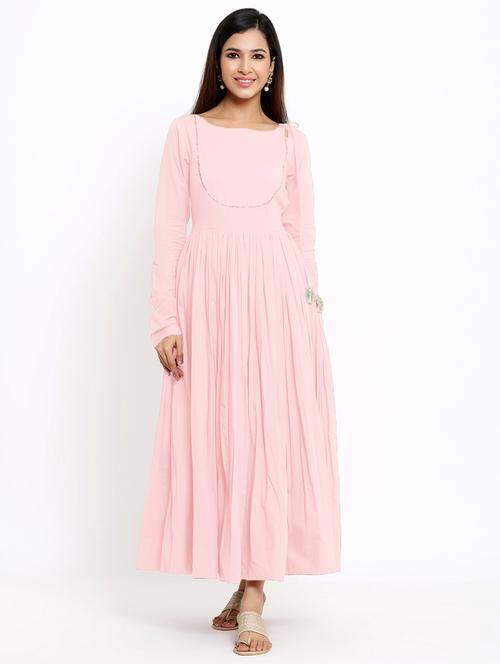 women's flared kurta - 19971048 - Very Small Image - 1