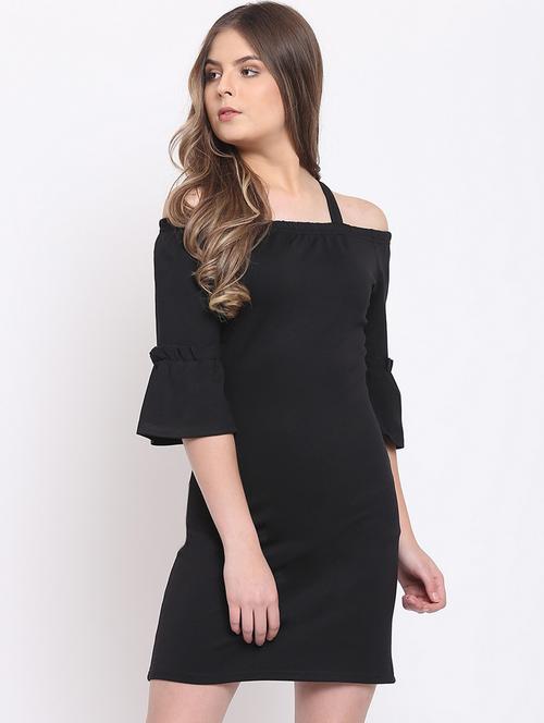 women's sheath solid dress - 19971381 - Very Small Image - 1