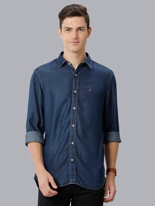 mens solid casual shirt - 19972013 - Very Small Image - 1