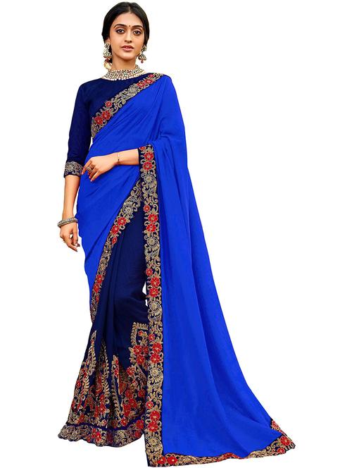 self design embroidered saree - 19972256 - Very Small Image - 1