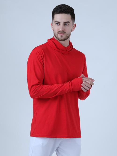 men's solid turtle neck t-shirt - 19976100 - Very Small Image - 1