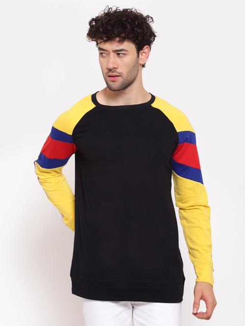 color block cotton regular t-shirt - 19976165 - Very Small Image - 1