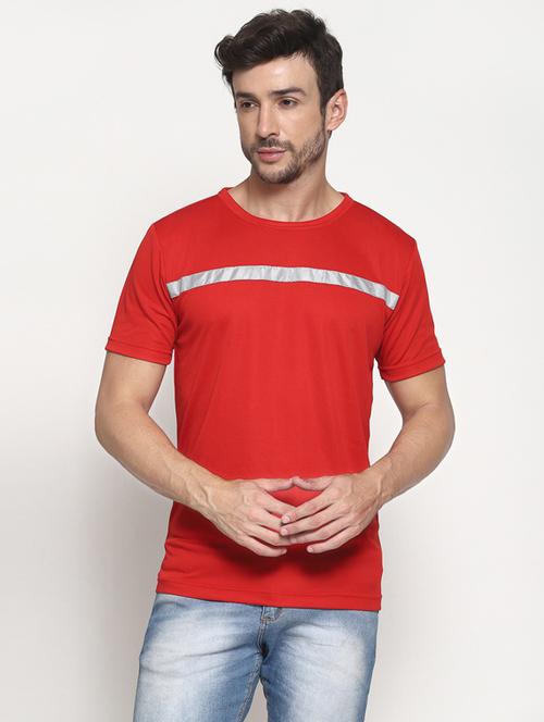 round neck striped regular t-shirt - 19976218 - Very Small Image - 1